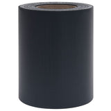 NNEVL Garden Privacy Screens 4 pcs PVC 35x0.19 m Matte Dark Grey