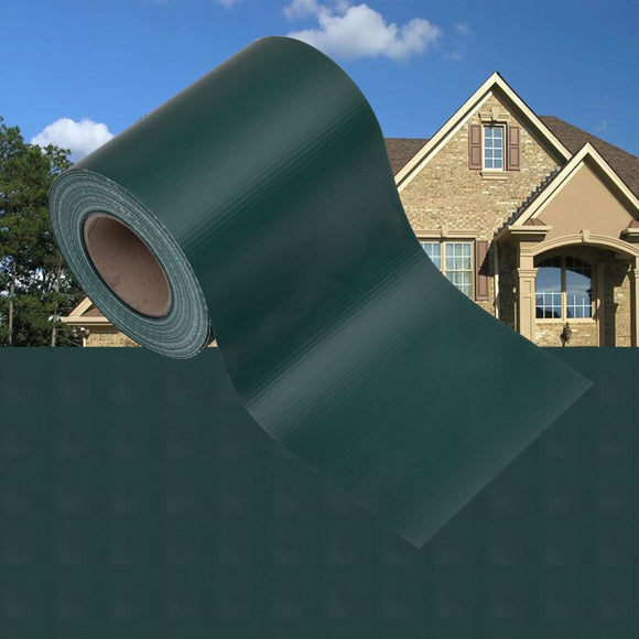 NNEVL Garden Privacy Screen PVC 35x0.19 m Matte Green