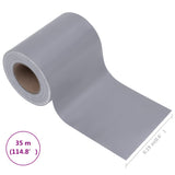 NNEVL Garden Privacy Screen PVC 35x0.19 m Matte Light Grey