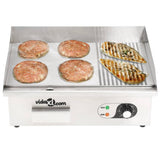 NNEVL Electric Griddle Stainless Steel 3000 W 54x41x24 cm
