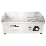 NNEVL Electric Griddle Stainless Steel 3000 W 54x41x24 cm