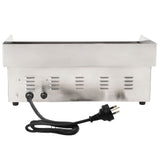 NNEVL Electric Griddle Stainless Steel 3000 W 54x41x24 cm