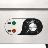 NNEVL Electric Griddle Stainless Steel 3000 W 54x41x24 cm