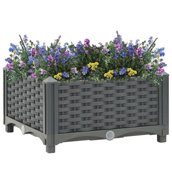 NNEVL Raised Bed 40x40x23 cm Polypropylene