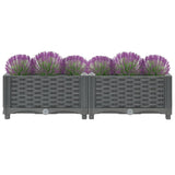 NNEVL Raised Bed 80x40x23 cm Polypropylene