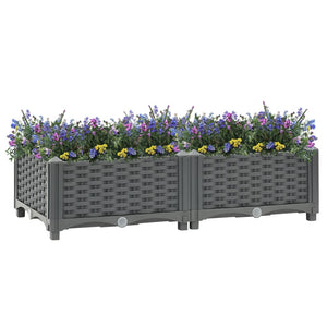NNEVL Raised Bed 80x40x23 cm Polypropylene