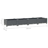 NNEVL Raised Bed 160x40x23 cm Polypropylene