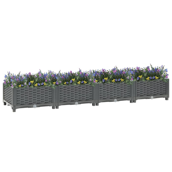NNEVL Raised Bed 160x40x23 cm Polypropylene