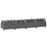 NNEVL Raised Bed 160x40x23 cm Polypropylene