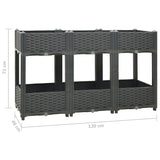 NNEVL Raised Bed 120x40x71 cm Polypropylene