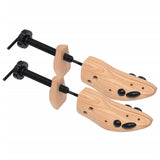 NNEVL Shoe Trees 2 Pairs Size 36-40 Solid Wood Pine
