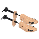 NNEVL Shoe Trees 2 Pairs Size 41-46 Solid Wood Pine