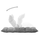 NNEVL Folding Floor Chair Light Grey Fabric