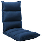 NNEVL Folding Floor Chair Blue Fabric