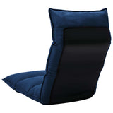 NNEVL Folding Floor Chair Blue Fabric