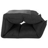 NNEVL Folding Floor Chair Black Fabric