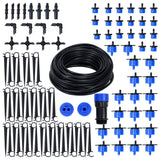 NNEVL 141 Piece Outdoor Automatic Drip Watering Kit