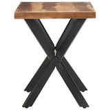 NNEVL Dining Table 120x60x75 cm Solid Wood with Sheesham Finish