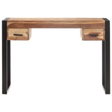 NNEVL Desk 110x50x76 cm Solid Wood with Sheesham Finish