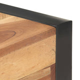 NNEVL Desk 110x50x76 cm Solid Wood with Sheesham Finish