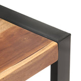 NNEVL TV Cabinet 120x35x45 cm Solid Wood with Sheesham Finish