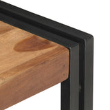 NNEVL TV Cabinet 120x30x40 cm Solid Wood with Sheesham Finish
