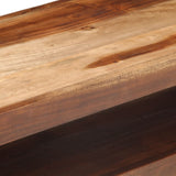 NNEVL TV Cabinet 120x30x40 cm Solid Wood with Sheesham Finish