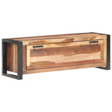 NNEVL Shoe Cabinet 120x35x40 cm Solid Wood with Sheesham Finish