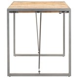 NNEVL Dining Table 140x70x75 cm Solid Wood Mango