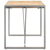 NNEVL Dining Table 160x80x75 cm Solid Wood Mango