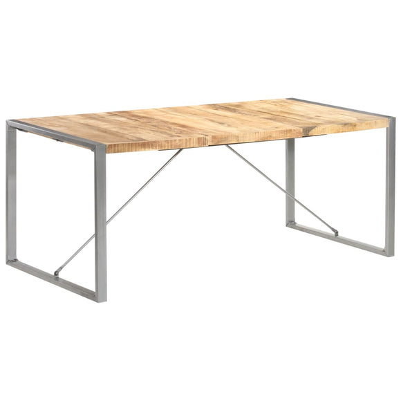 NNEVL Dining Table 180x90x75 cm Solid Wood Mango