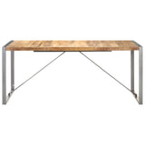 NNEVL Dining Table 180x90x75 cm Solid Wood Mango