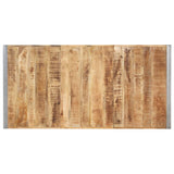 NNEVL Dining Table 180x90x75 cm Solid Wood Mango