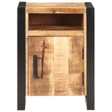 NNEVL Bedside Cabinet 40x35x55 cm Solid Wood Mango
