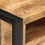 NNEVL Bedside Cabinet 40x35x55 cm Solid Wood Mango