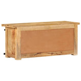 NNEVL TV Cabinet 90x35x40 cm Solid Wood Mango