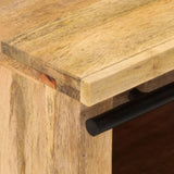 NNEVL TV Cabinet 90x35x40 cm Solid Wood Mango