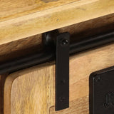NNEVL TV Cabinet 90x35x40 cm Solid Wood Mango