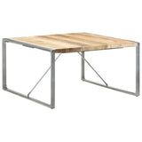 NNEVL Dining Table 140x140x75 cm Solid Wood Mango