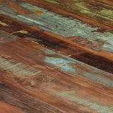 NNEVL Coffee Table 120x120x40 cm Solid Wood Reclaimed