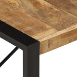 NNEVL Coffee Table 140x70x40 cm Solid Wood Mango