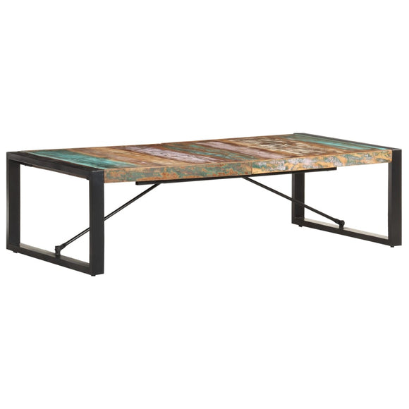 NNEVL Coffee Table 140x70x40 cm Solid Wood Reclaimed