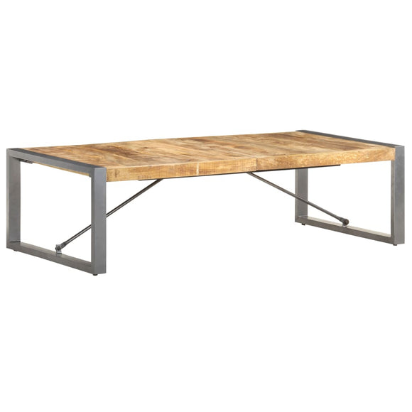 NNEVL Coffee Table 140x70x40 cm Solid Wood Mango