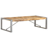 NNEVL Coffee Table 140x70x40 cm Solid Wood Mango