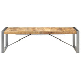 NNEVL Coffee Table 140x70x40 cm Solid Wood Mango