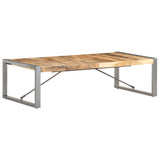 NNEVL Coffee Table 140x70x40 cm Solid Wood Mango