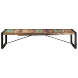 NNEVL Coffee Table 180x90x40 cm Solid Wood Reclaimed