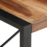 NNEVL Coffee Table 180x90x40 cm Solid Wood with Sheesham Finish
