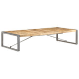 NNEVL Coffee Table 180x90x40 cm Solid Wood Mango