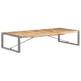 NNEVL Coffee Table 180x90x40 cm Solid Wood Mango